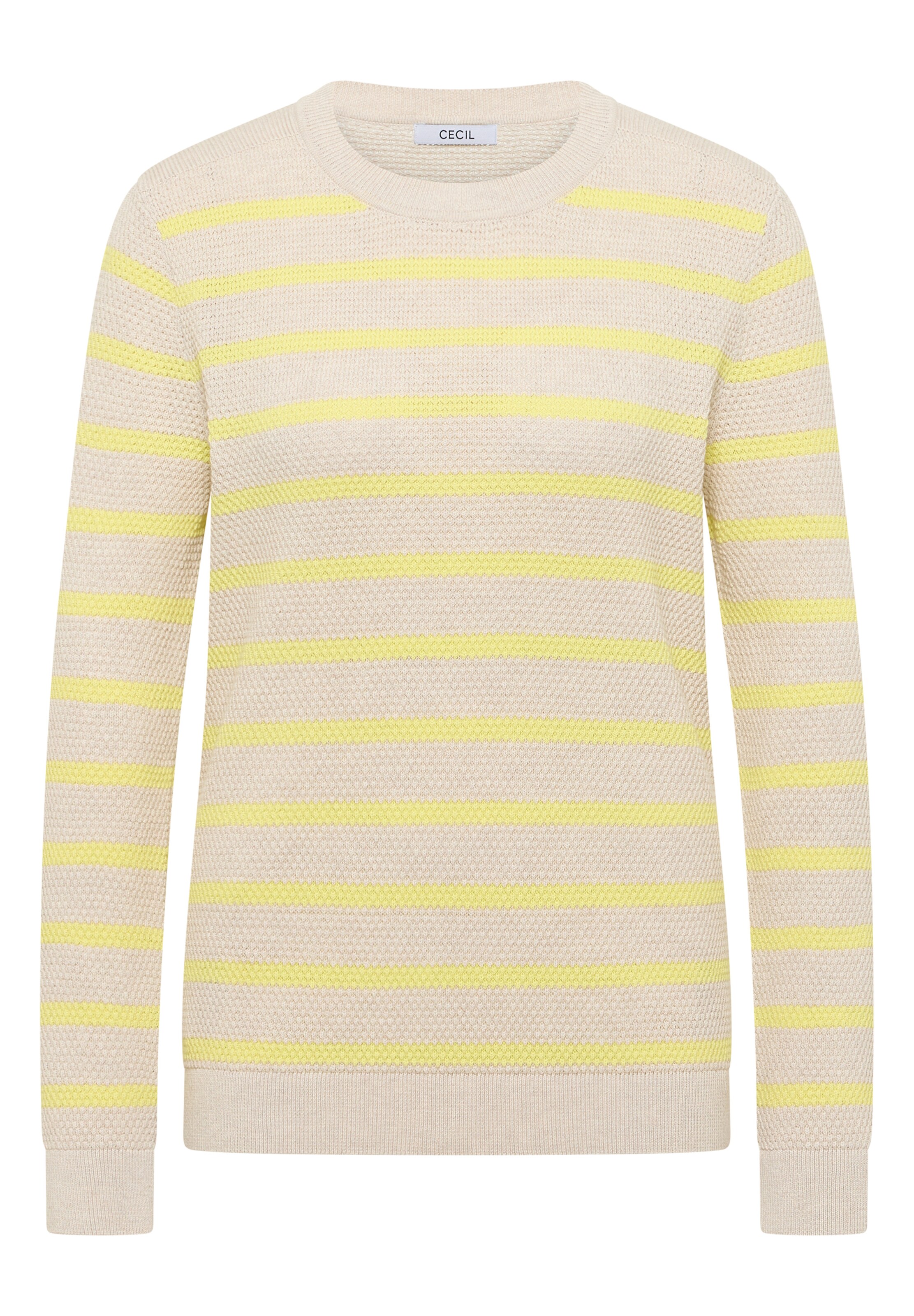CECIL Pullover in Beige: Vorderseite