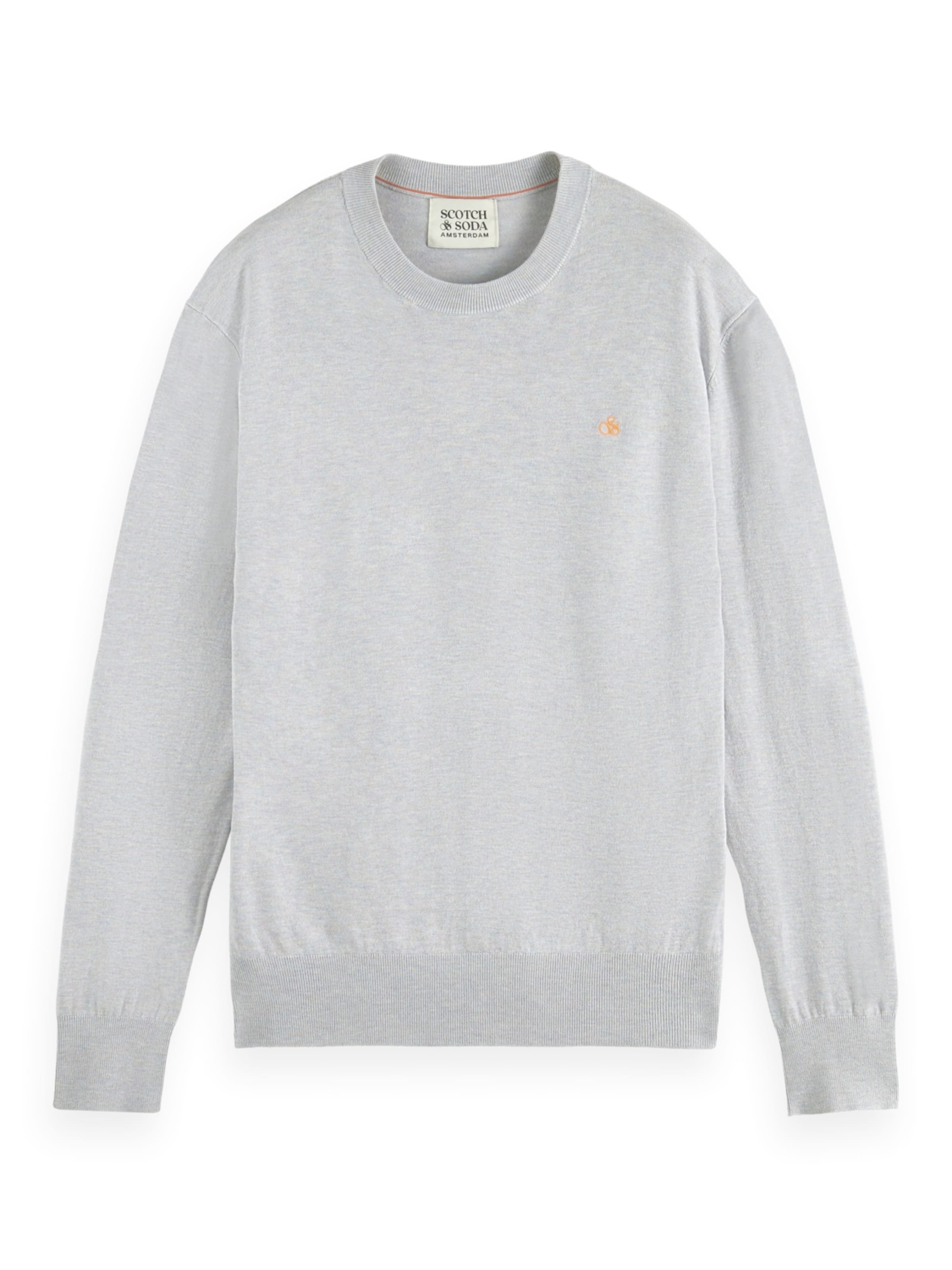 SCOTCH & SODA - Jersey 'Essential' en gris: frente