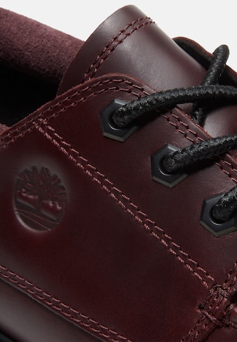 TIMBERLAND Обувки с връзки 'BRITTON DRIVE' в червено