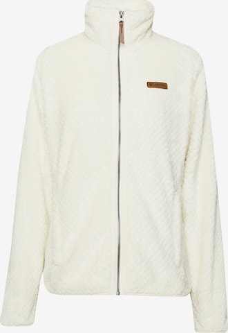 COLUMBIA Funktionsfleecejacka 'Fire Side II' i vit: framsida