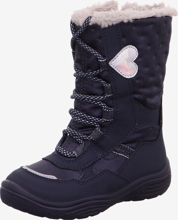 Boots da neve 'Crystal' di SUPERFIT in blu: frontale