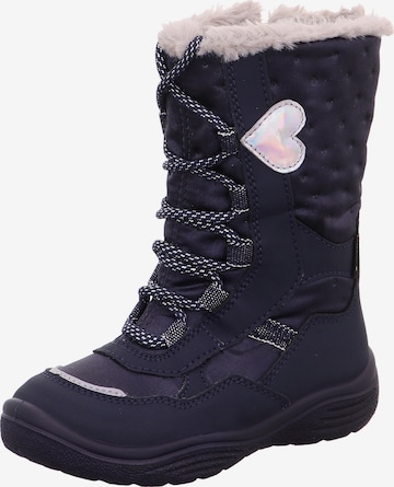 SUPERFIT Snowboots 'Crystal' in Blau: front