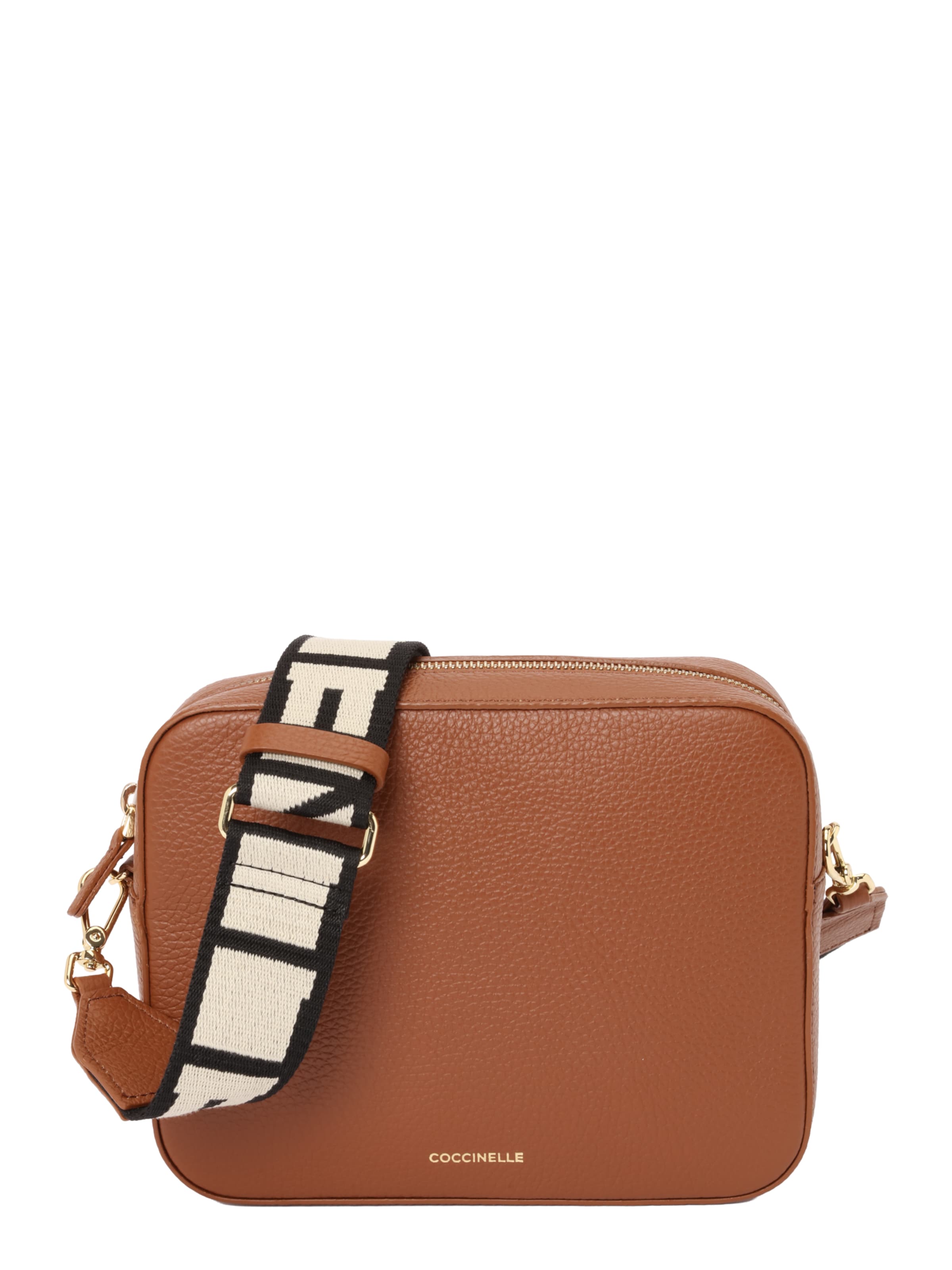 Coccinelle Crossbody bag 'Tebe' in Brown: front