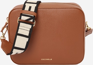 Coccinelle Crossbody bag 'Tebe' in Brown: front