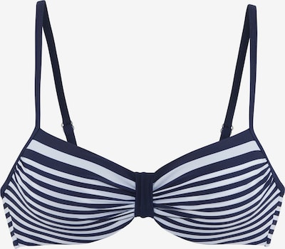 LASCANA Bikinitoppi värissä marine / valkoinen, Tuotenäkymä