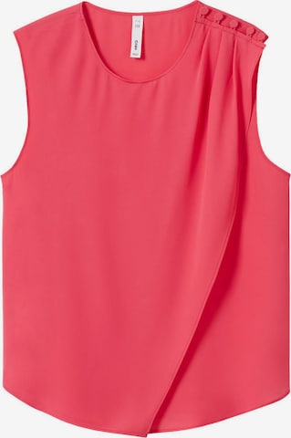 MANGO Bluse 'MARACUYA' i pink: forside