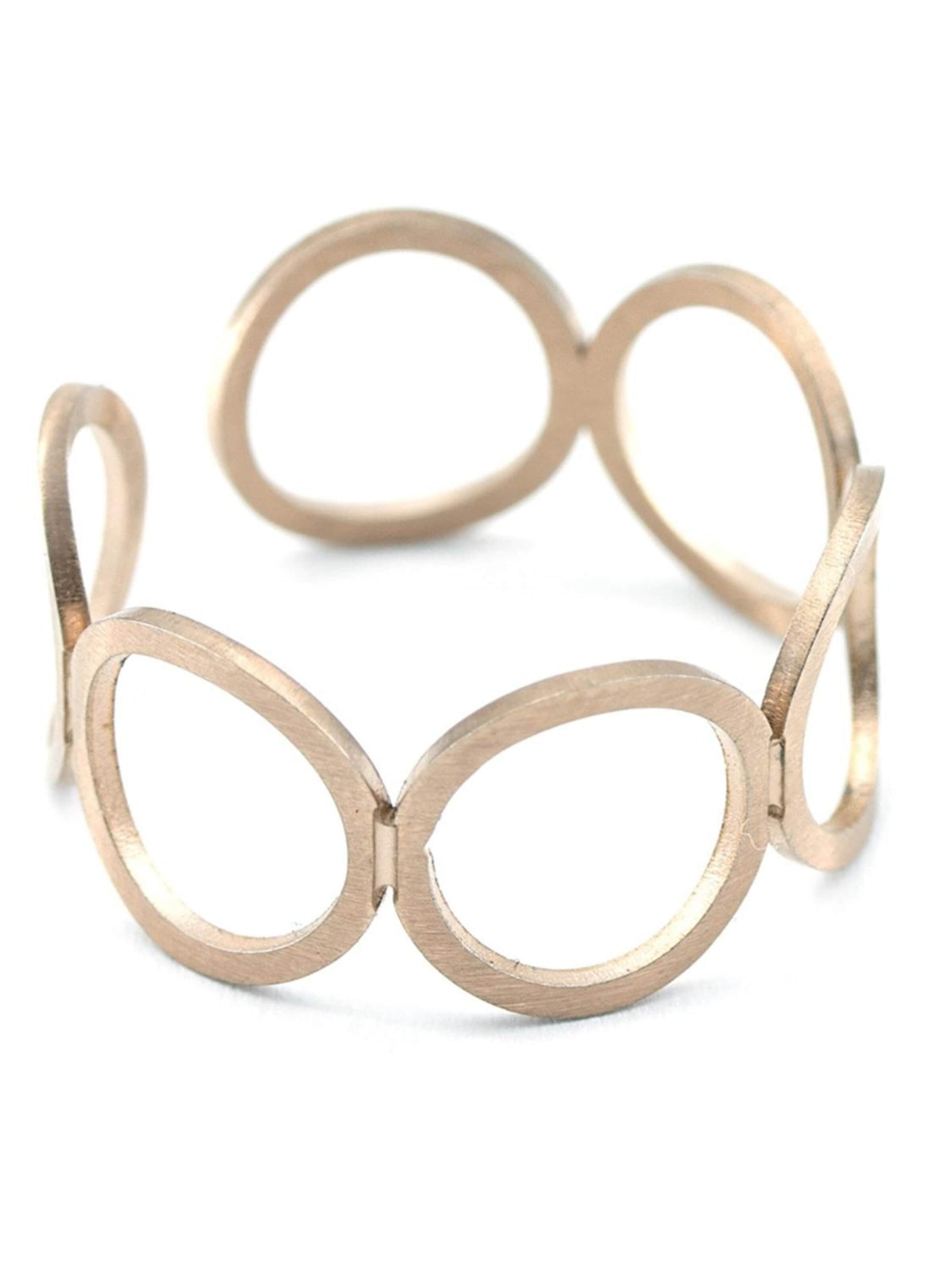 Sergio Engel Ring in Gold: front