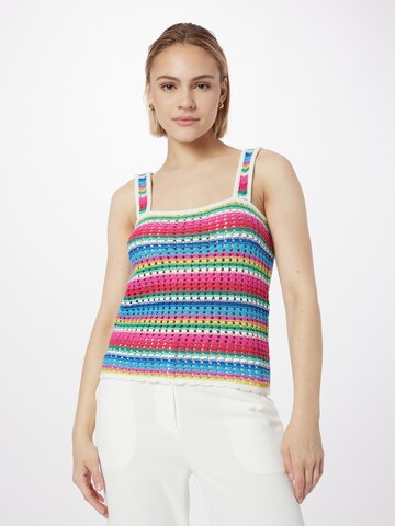 GAP - Top de malha em mistura de cores: frente