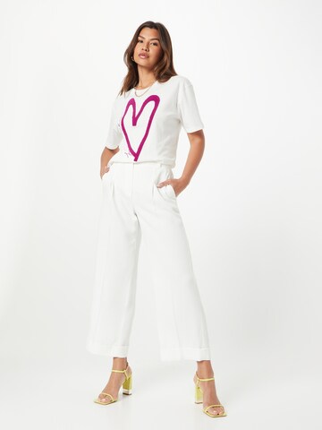 Fabienne Chapot Shirt 'Bernard Heart' in Wit