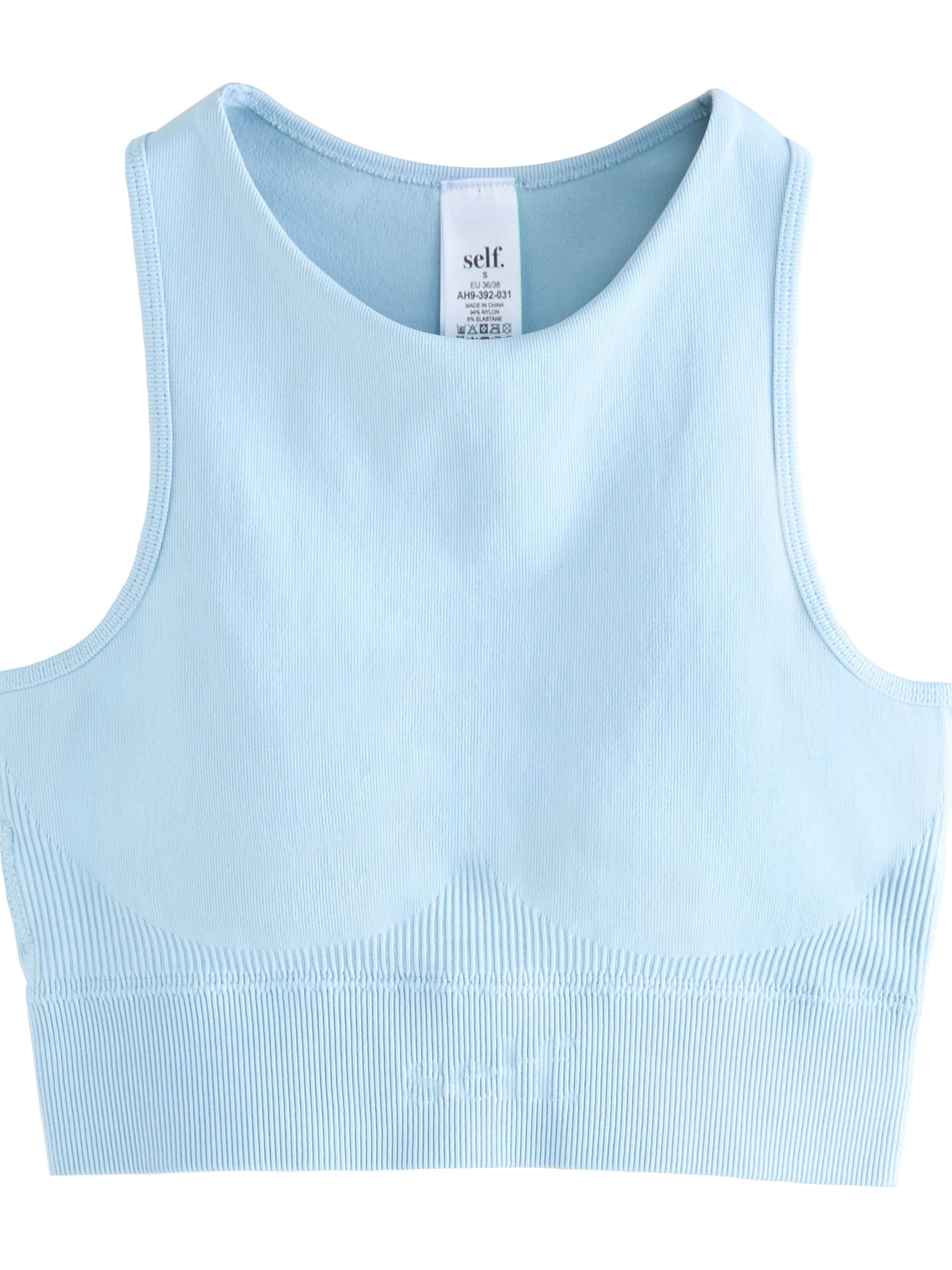 self. Top in Blue: front