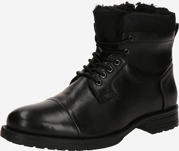 Bottes à lacets 'Finn' ABOUT YOU en noir : devant