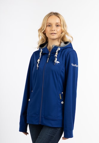 Schmuddelwedda Weatherproof jacket in Blue: front