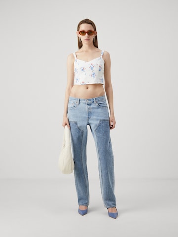 HOLLISTER Bluse i hvid