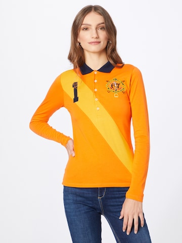 T-shirt 'SASH' Polo Ralph Lauren en orange : devant