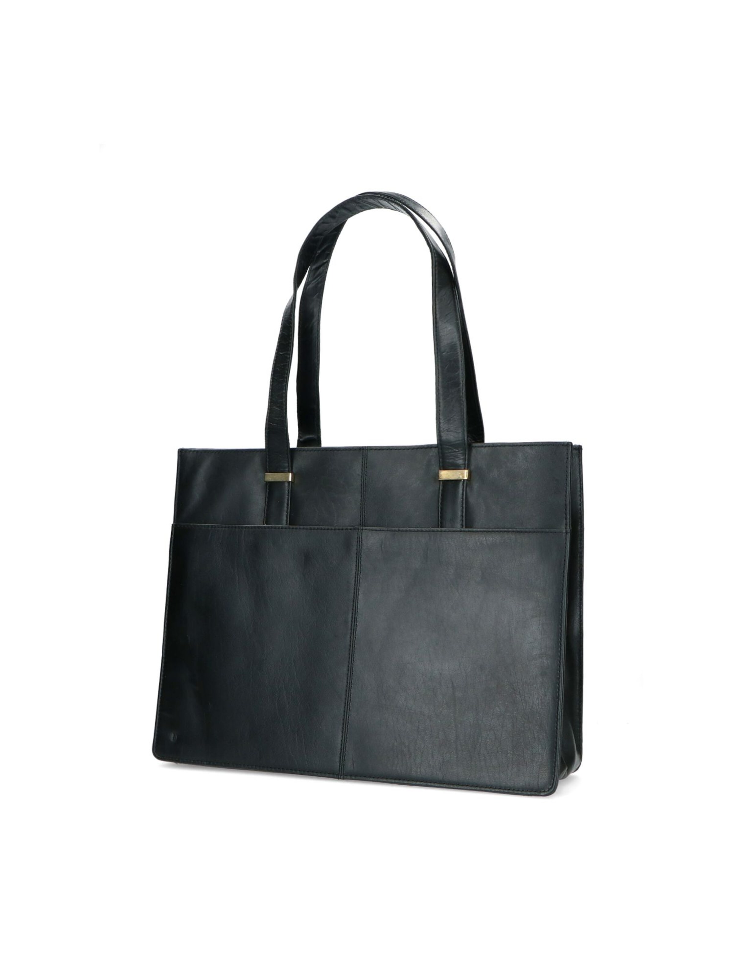 MANFIELD Shopper in Black