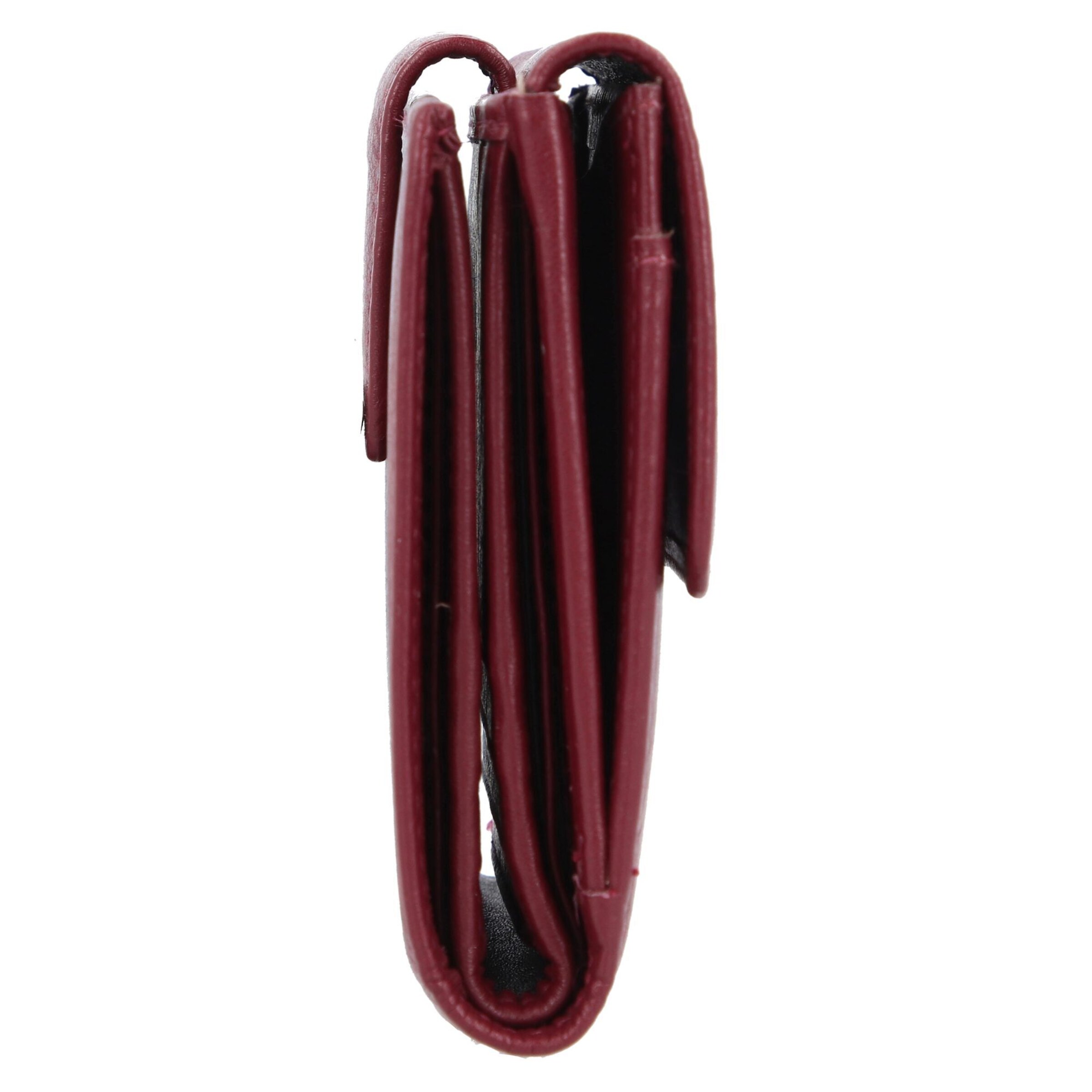 Portamonete 'Viktoria' di Esquire in rosso