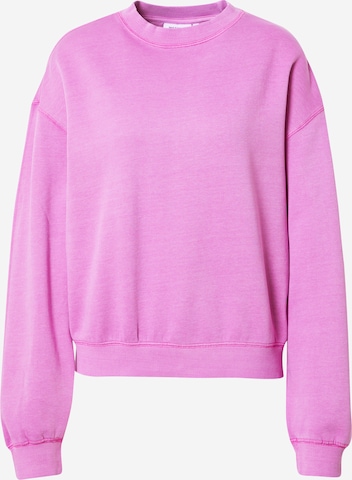 WEEKDAY Sweatshirt in Pink: predná strana