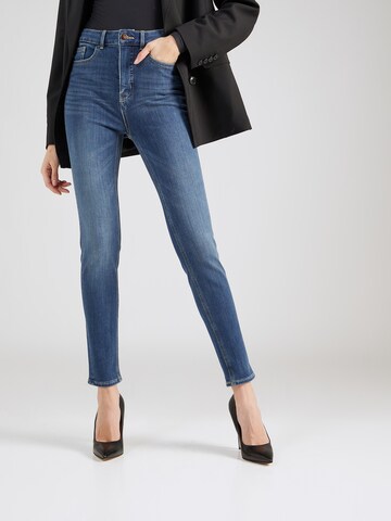 Marks & Spencer Skinny Jeans in Blue: front