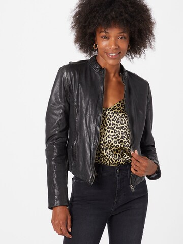 Gipsy Between-Season Jacket 'Channy' in Black: front