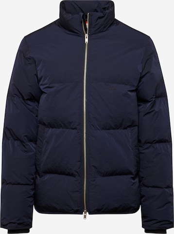 anerkjendt Winter Jacket 'MADS' in Blue: front