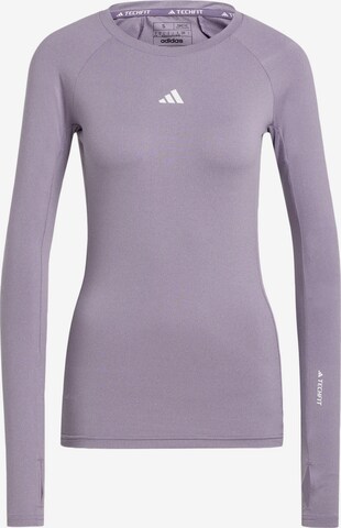 ADIDAS PERFORMANCE Performance Shirt in Purple: front