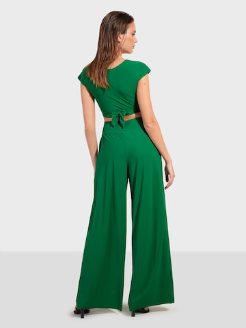 Loosefit Pantalon 'Pitta' PAIN de SUCRE en vert