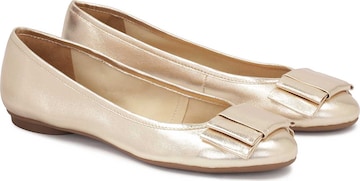 Kazar Ballerinas in Gold: predná strana