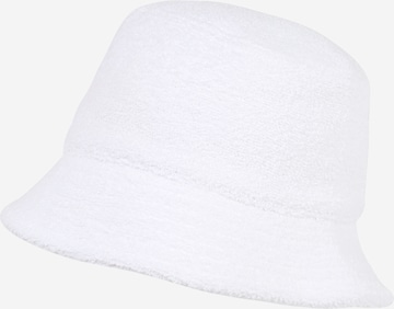WEEKDAY Καπέλο 'Grant' σε λευκό: μπροστά