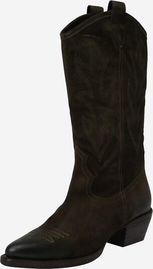 Billi Bi Kavbojski škornji | temno zelena / črna barva, Prikaz izdelka
