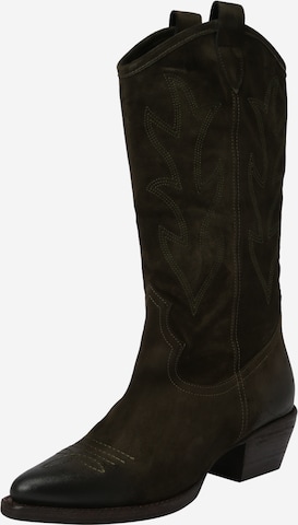 Bottes de cowboy Billi Bi en vert : devant