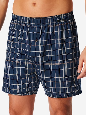 SCHIESSER Boxer shorts 'Basic' in Blue: front