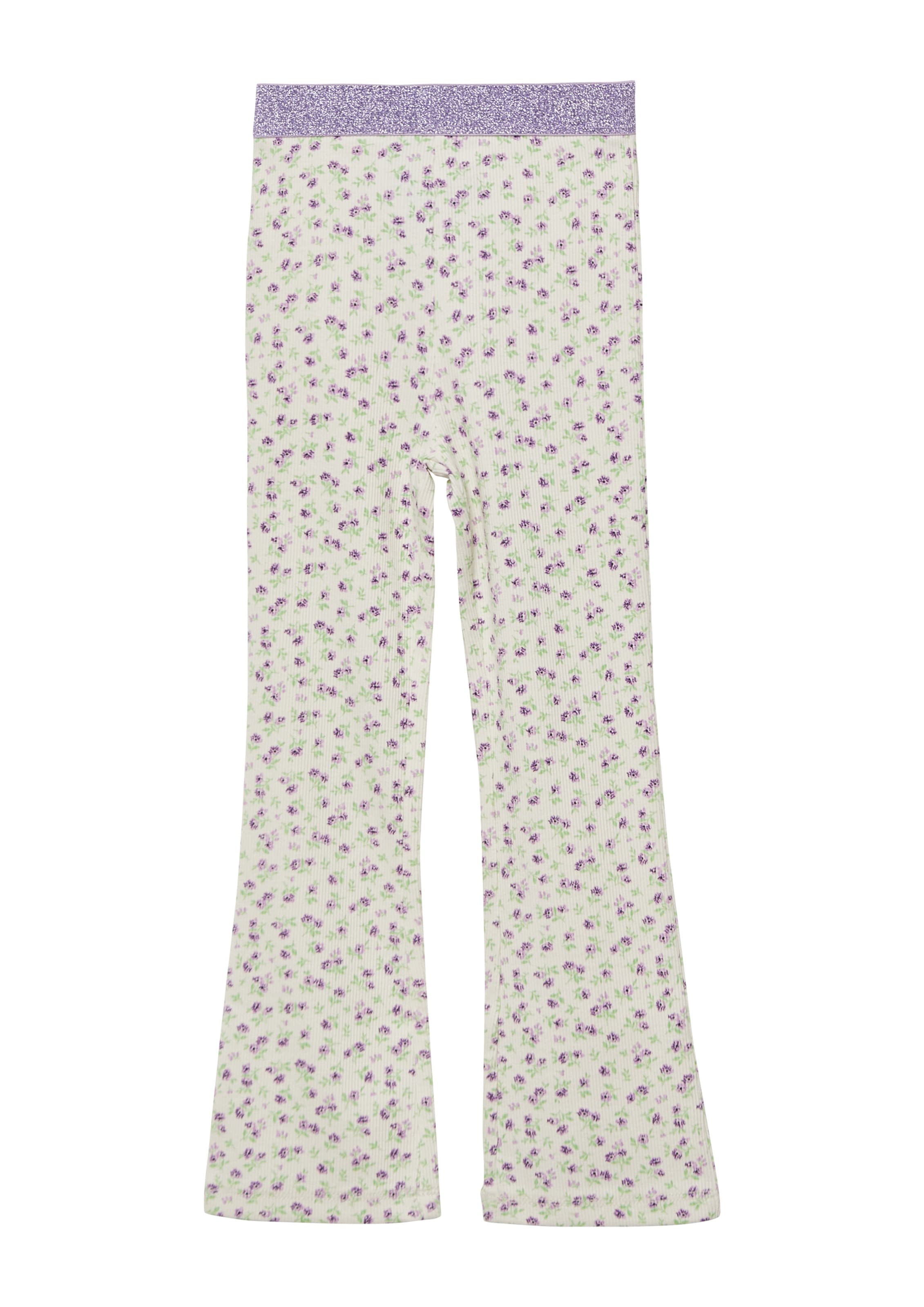 s.Oliver Flared Leggings in Mixed colors: front