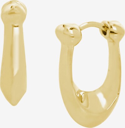 COACH Boucles d'oreilles 'Huggie' en or, Vue avec produit
