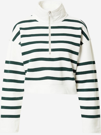 FRAME Sweatshirt in Dark green / White, Item view