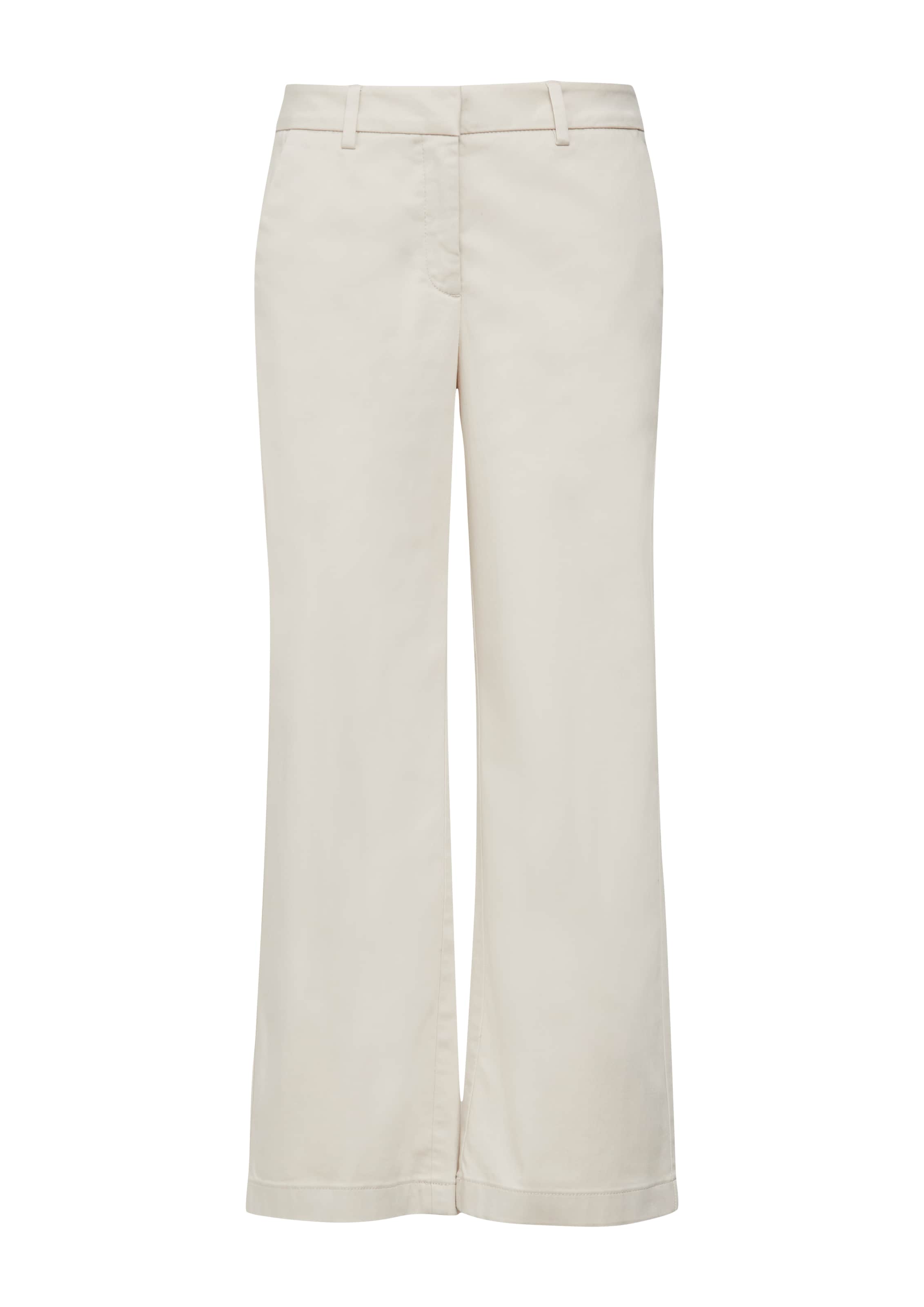 COMMA Pantalon en crème, Vue avec produit