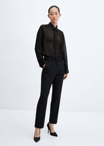 MANGO Blouse 'BLACKY' in Zwart