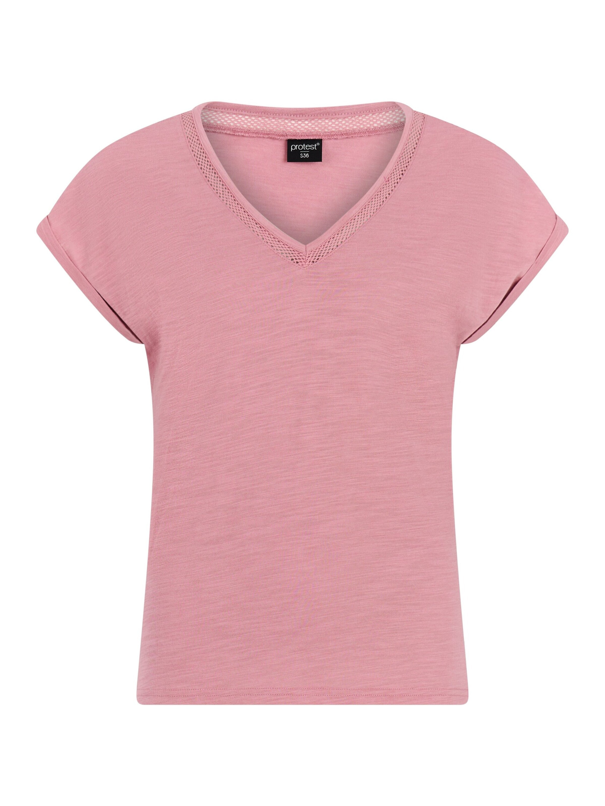 PROTEST Shirt 'PRTMondaysi' in Pink: front