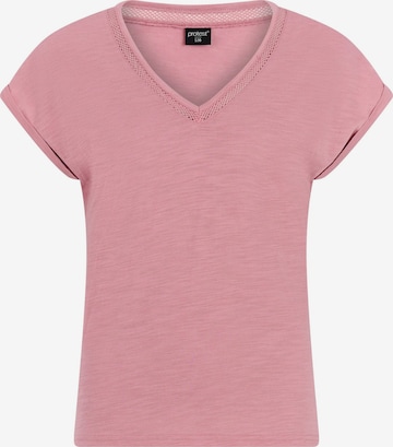 PROTEST Shirt 'PRTMondaysi' in Pink: front