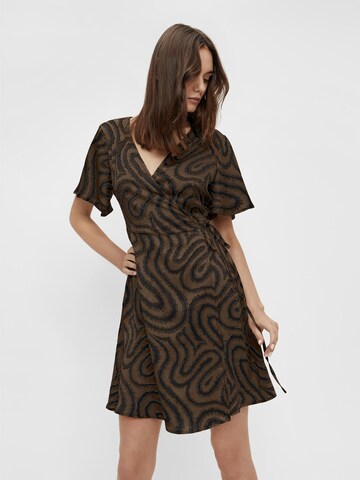 Robe 'PAPAYA' OBJECT en marron : devant