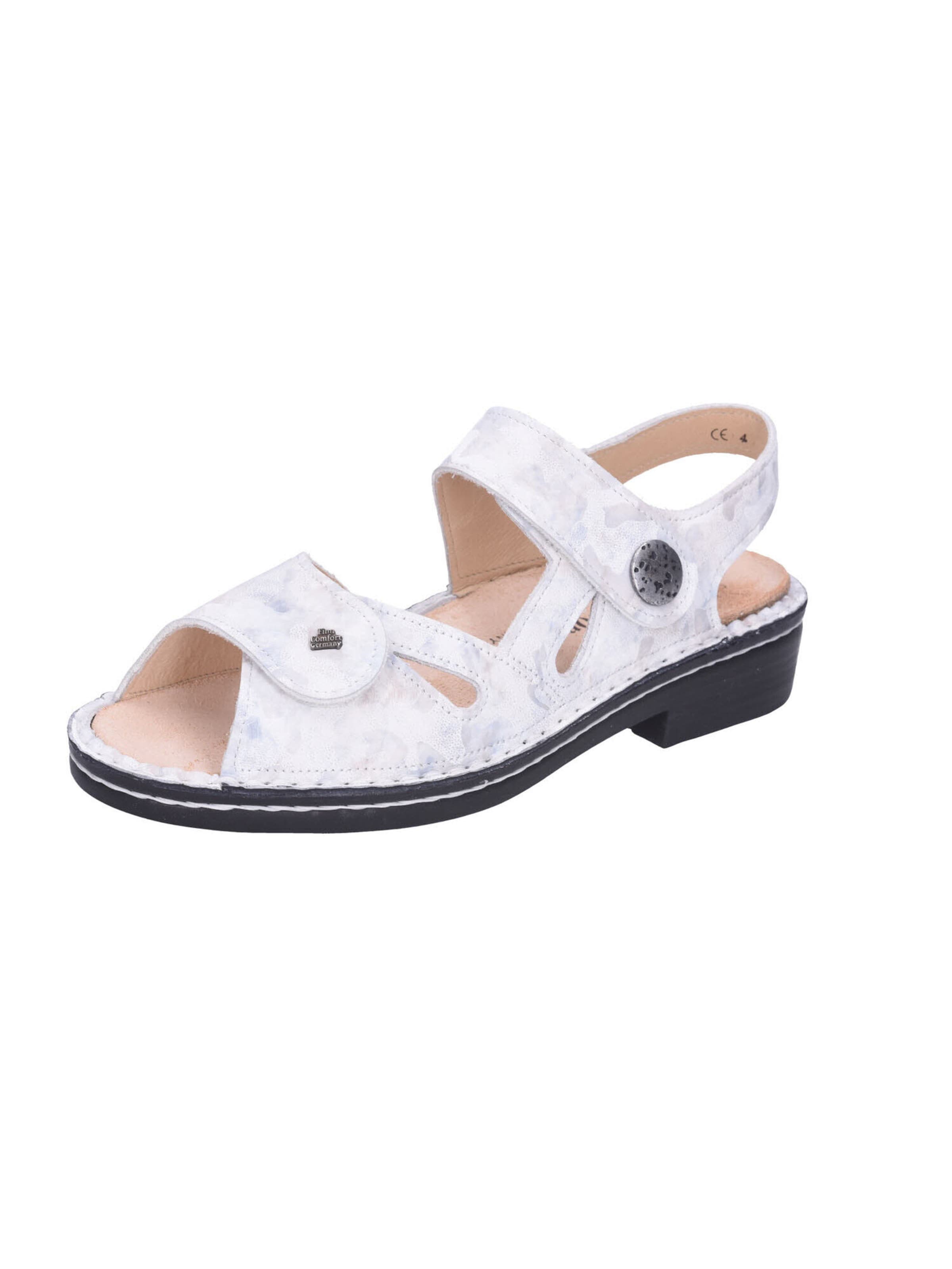 Finn Comfort Sandalette 'Costa' in Grau: Vorderseite