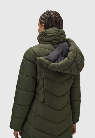 Manteau d’hiver 'Sahnekatzii' MARIKOO en vert
