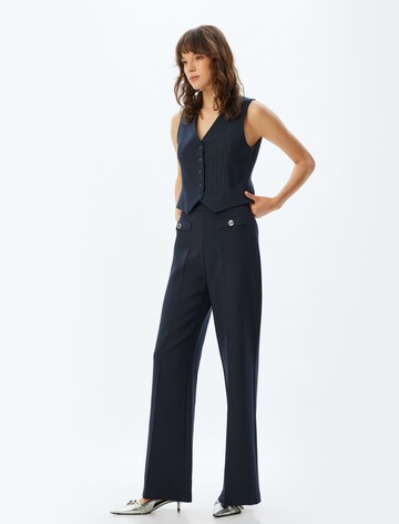 Koton Wide leg Pantalon in Blauw
