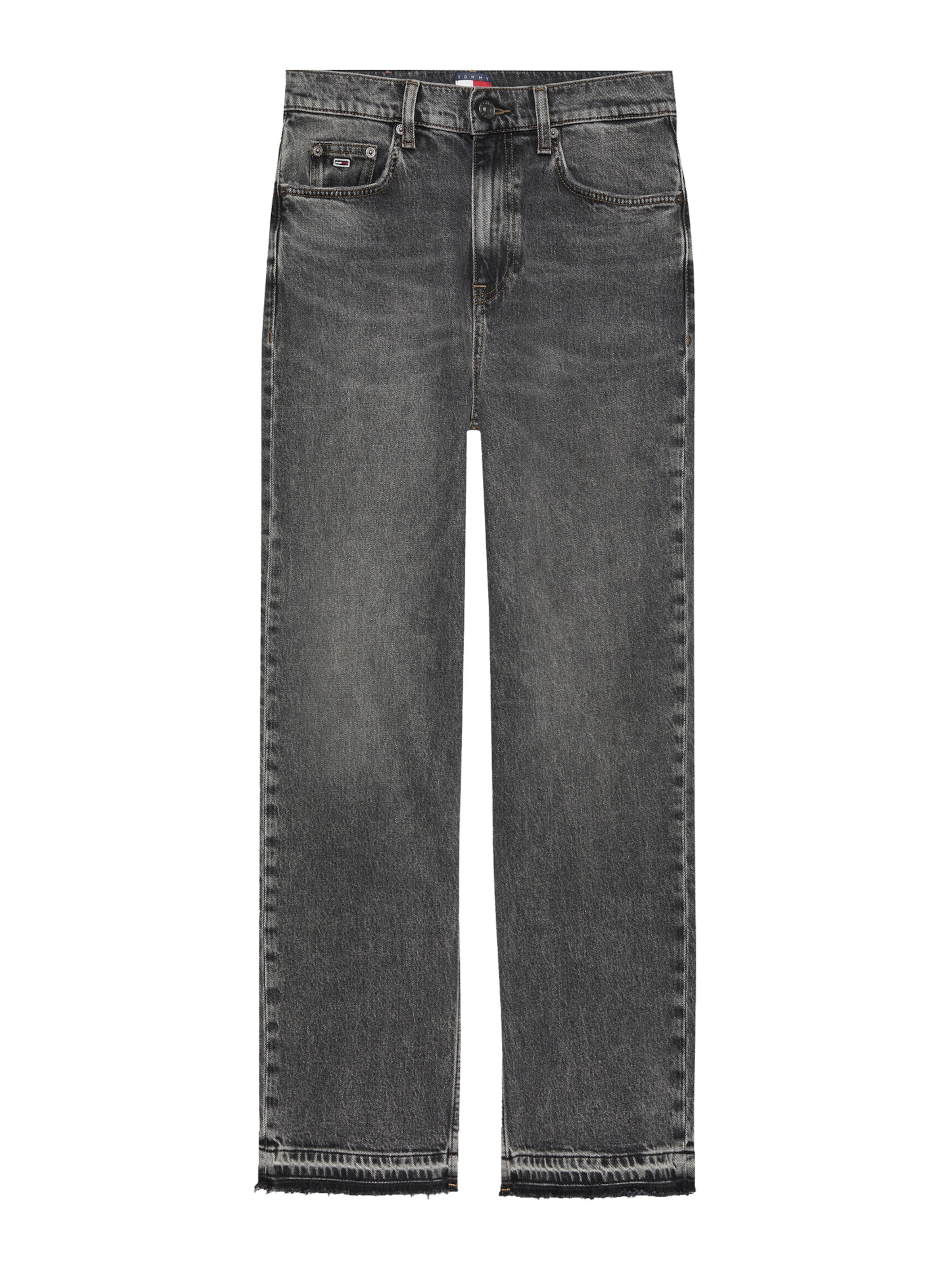 Tommy Jeans - Slimfit Vaquero 'LAYLA' en gris: frente