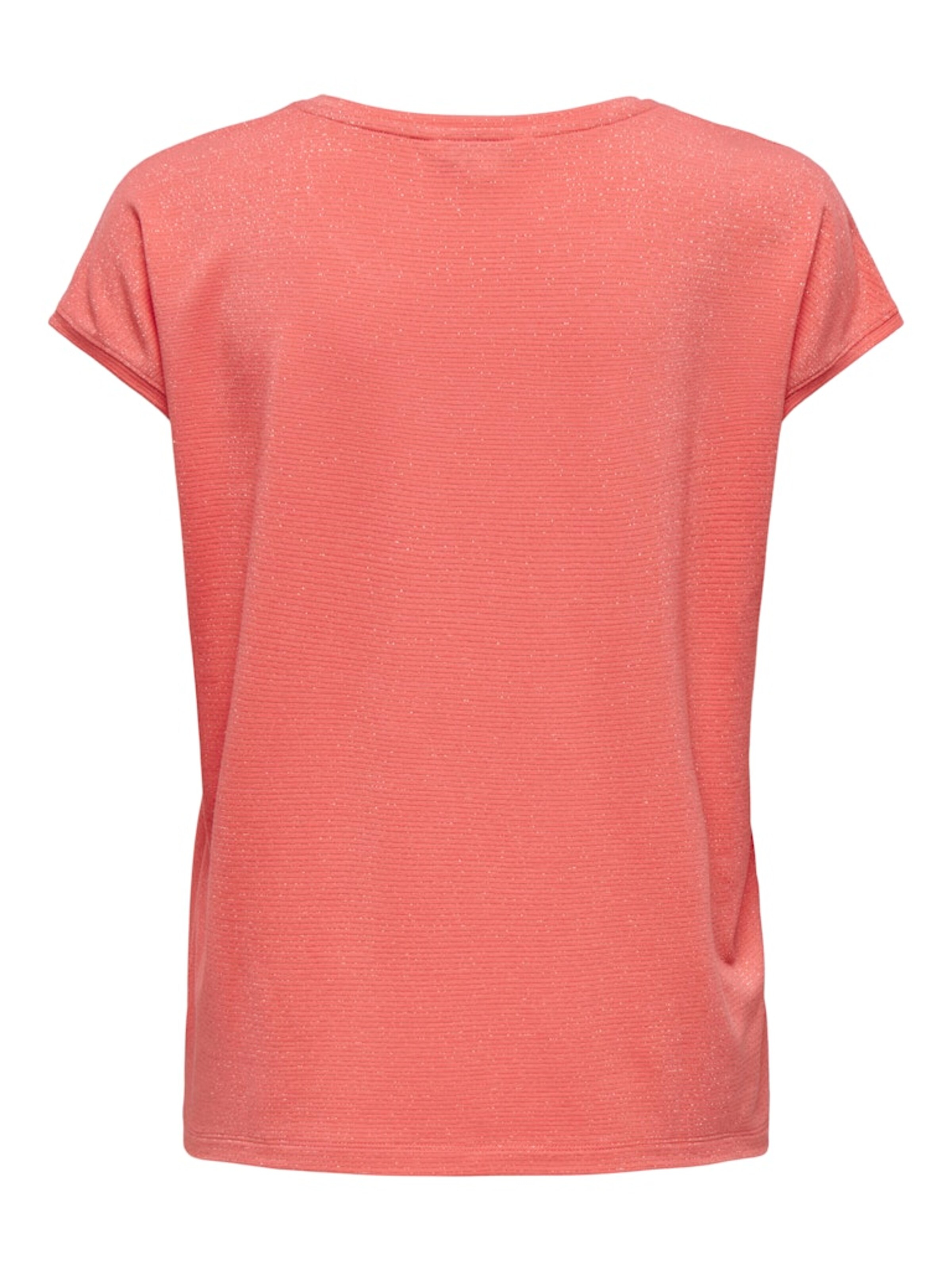 ONLY T-shirt i orange