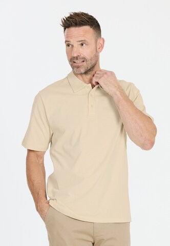 NOU Shirt 'Tegan' in Beige: voorkant