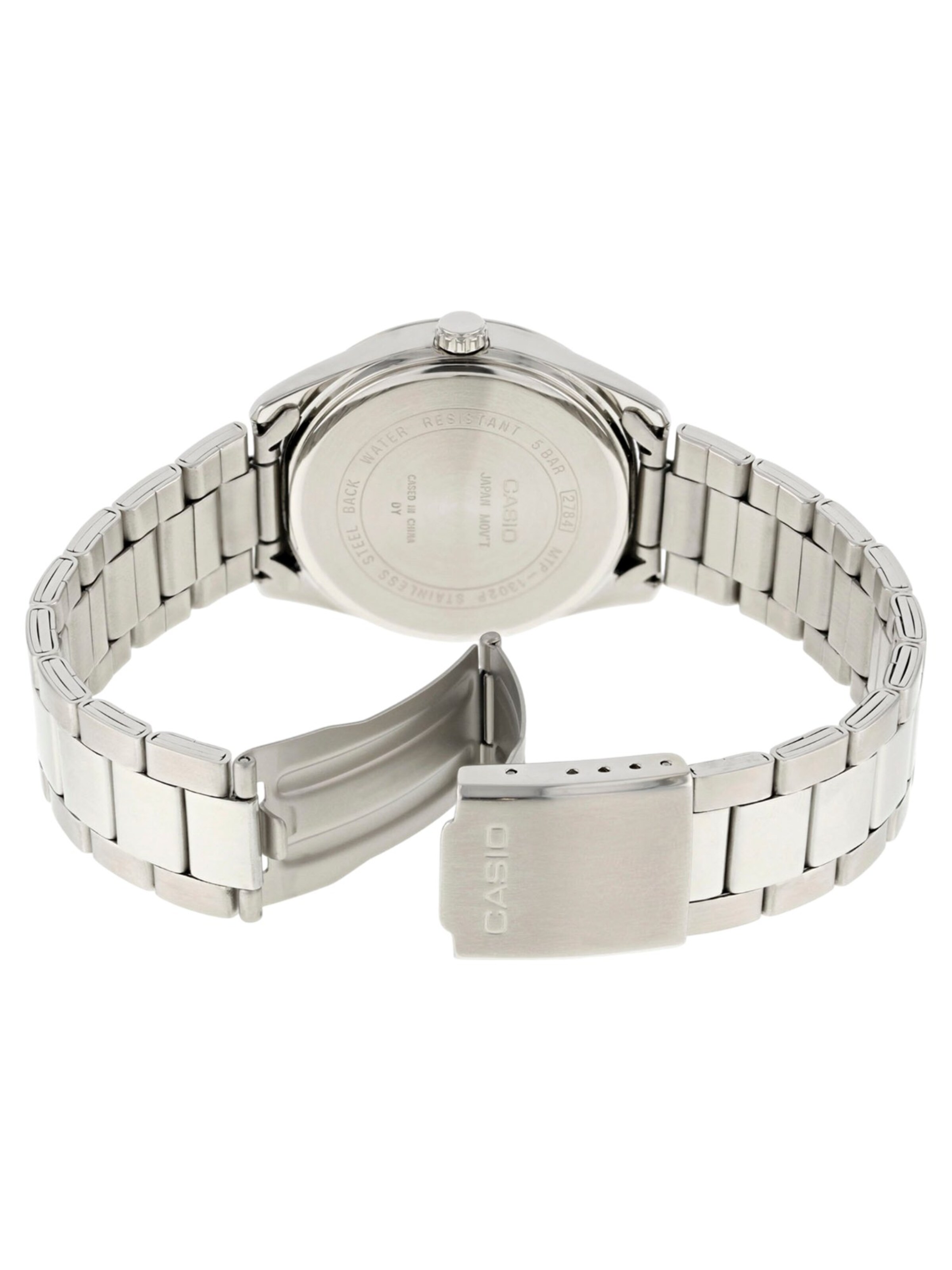 CASIO Analoog horloge 'MTP-1302PD-2AVEF' in Zilver