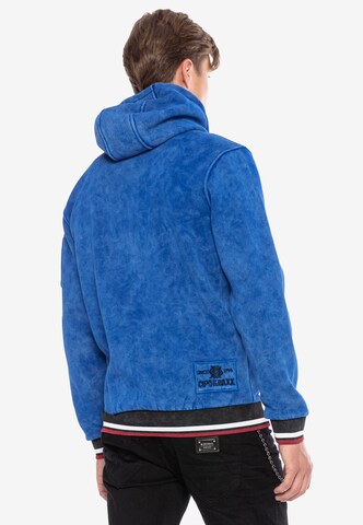 CIPO & BAXX Sweatjacke in Blau