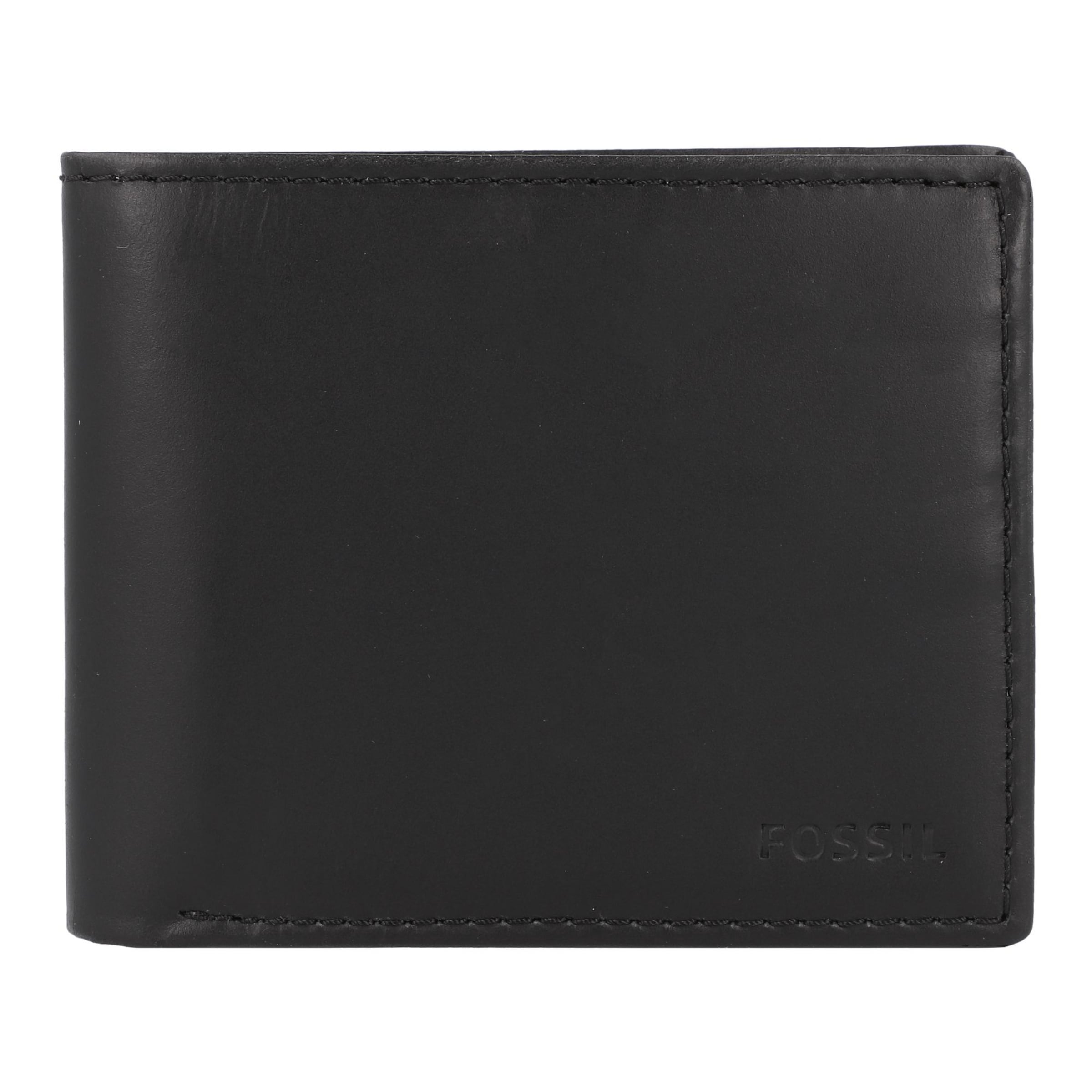 Portamonete 'Derrick' di FOSSIL in nero: frontale