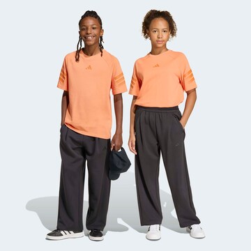 ADIDAS SPORTSWEAR Wide leg Workout Pants in Grey