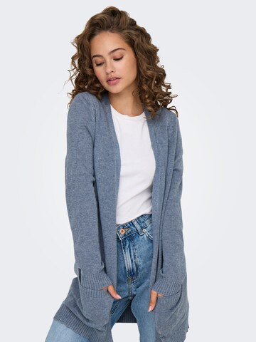 ONLY Gebreid vest 'ONLLesly' in Blauw